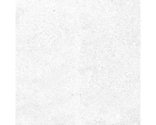 Biela podlahová dlaždica s kamenným vzhľadom