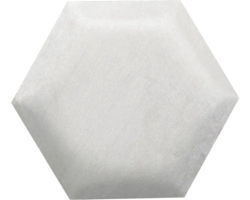 Čalúnený nástenný Soft panel Riwiera 21 béžový uhlopriečka 30 cm Šesťuholníková obkladačka