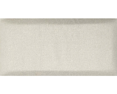 Čalúnený nástenný Soft panel Luna 33 krémový 30x60 cm Obdĺžnikový obklad s textilnou štruktúrou povrchu