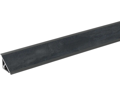 Hliníková podlahová lišta s dekorom