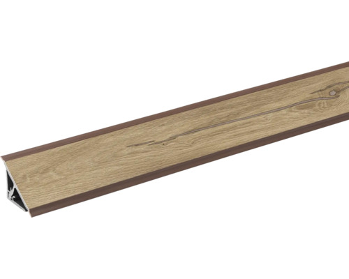 Ukončovací profil s dreveným dekorom