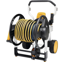 Záhradný hadicový vozík s navijakom na hadicu