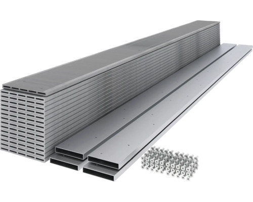 Hliníková spodná konštrukcia terasy vrátane príslušenstva