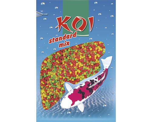 Krmivo pre jazierkové ryby guličky KOI štandard mix 120 g