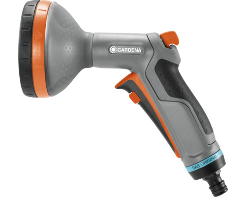 Čistiaci postrekovač Gardena na zavlažovanie záhrady