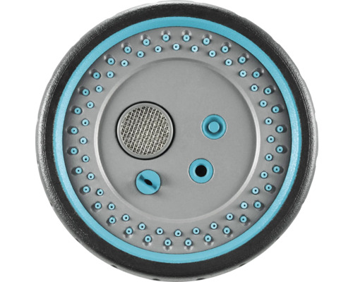 Sprchová hlavica pre záhradnú hadicu, rôzne druhy prúdu