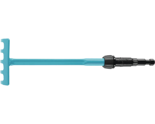 Záhradné hrable s konektorom pre záhradnú hadicu