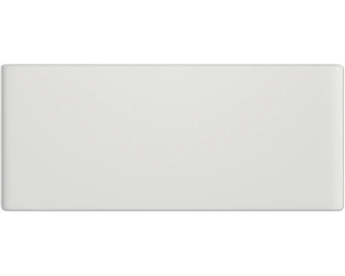 Biela keramická dlaždica, obdĺžniková