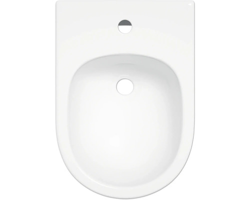 Pohľad zhora na keramický bidet