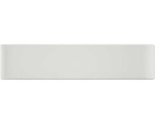 Biela keramická dlaždica v horizontálnom formáte