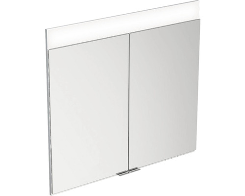 Zrkadlová skrinka KEUCO Edition 400 71 x 15,4 x 65 cm strieborná