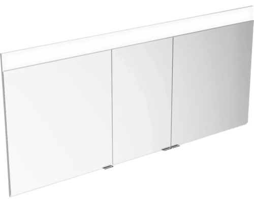 Zrkadlová skrinka KEUCO Edition 400 141 x 15,4 x 65 cm strieborná