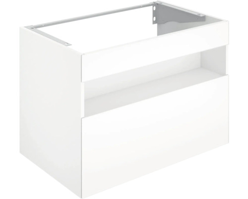 Kúpeľňová skrinka pod umývadlo KEUCO Stageline lesklá biela 80 x 62,5 x 49 cm 32862300120 Kúpeľňová skrinka pod umývadlo KEUCO Stageline lesklá biela 80 x 62,5 x 49 cm 32862300120