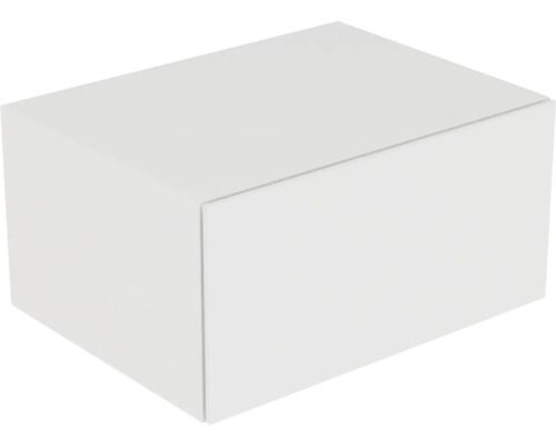 Kúpeľňová skrinka stredná KEUCO Edition 11 lesklá biela 70 x 35 x 53,5 cm 31322300000 Biela kartónová krabica