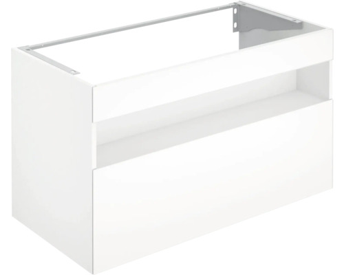 Kúpeľňová skrinka pod umývadlo KEUCO Stageline lesklá biela 100 x 49 x 62,5 cm 32872300000 Kúpeľňová skrinka pod umývadlo KEUCO Stageline lesklá biela 100 x 49 x 62,5 cm 32872300000