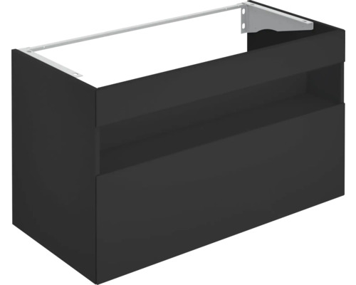 Kúpeľňová skrinka pod umývadlo KEUCO Stageline vulkanit 100 x 49 x 62,5 cm 32872970000 Kúpeľňová skrinka pod umývadlo KEUCO Stageline vulkanit 100 x 49 x 62,5 cm 32872970000