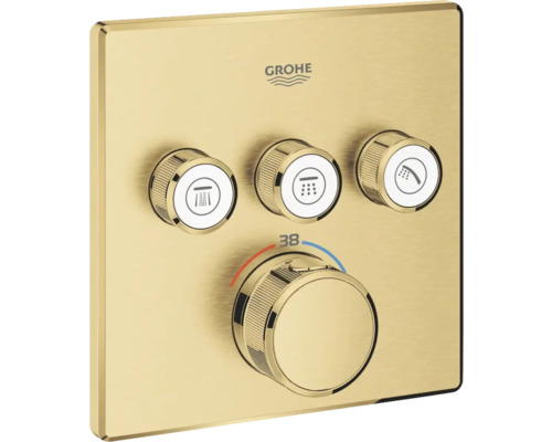 Podomietková termostatická sprchová batéria GROHE Smartcontrol cool sunrise 29126GN0