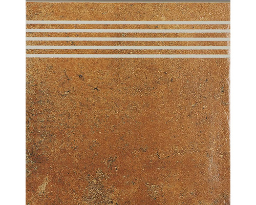 Dlažba na schody imitácia kameňa Rustic Brick 29,8x29,8 cm Podlahová dlaždica s tromi pruhmi