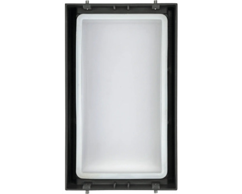 Obdĺžnikové vonkajšie nástenné svietidlo