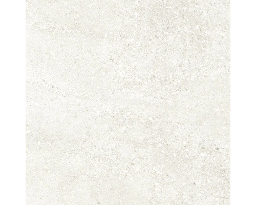 Dlažba z jemnej kameniny so svetlým, škvrnitým povrchom