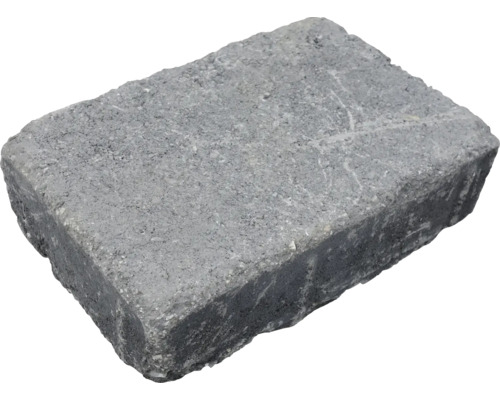 Zámková dlažba Historik II 6 cm čierna Sivá dlažobná kocka