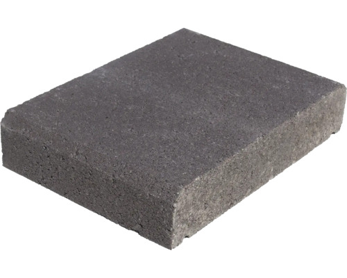 Plotová strieška ZDS 200 priebežná čierna 20 x 28 cm Jeden betónový blok