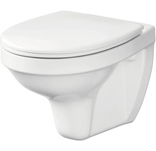 Závesné hlboké splachovacie WC s uzavretým WC vekom