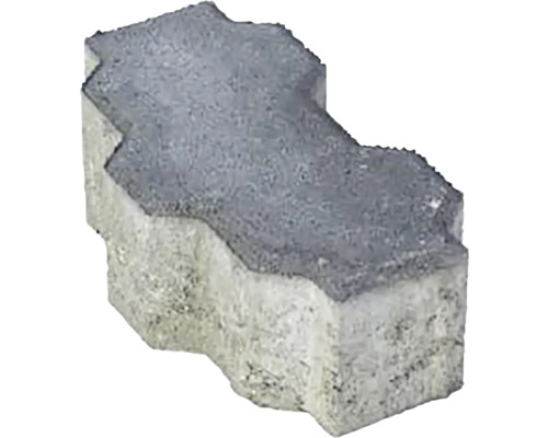 Zámková dlažba EKO Hydrobar 24 x 13,5 x 8 cm Jeden betónový dlažobný kameň so špeciálnym tvarom pre záhradné chodníky a terasy