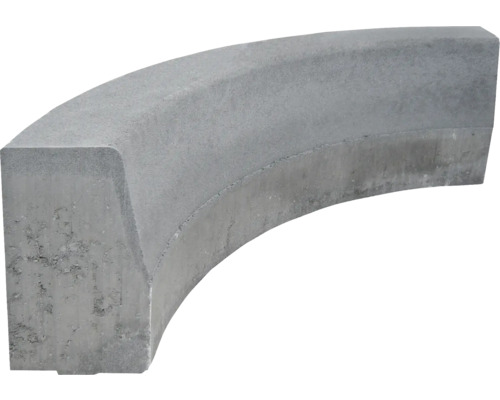 Betónový obrubník oblúkový ABO 2-15 IO R0,5 78x25x15 cm Zakrivený betónový obrubník