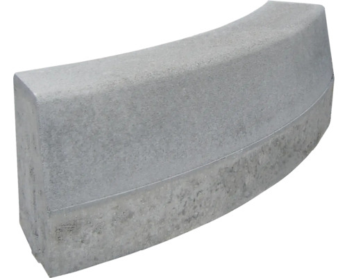 Betónový obrubník oblúkový ABO 2-15 VO R1 78x25x15 cm Zakrivený obrubník z betónu