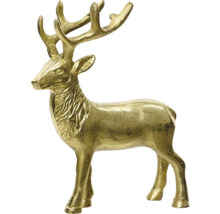 Dekoratívna figúrka jeleňa z kovu