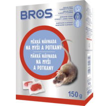 Návnada na myši a potkany mäkká BROS rodenticíd 150 g-thumb-0