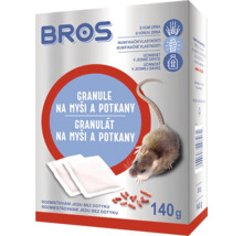 Granule na myši a potkany BROS rodenticíd 7 x 20 g-thumb-0