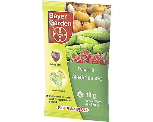 Prípravok proti hubovým chorobám Bayer Garden Aliette 80WG 10 g