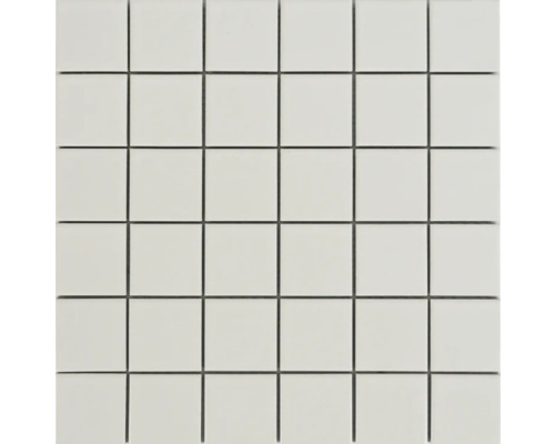 Keramická mozaika 29,8 x 29,8 cm matná biela