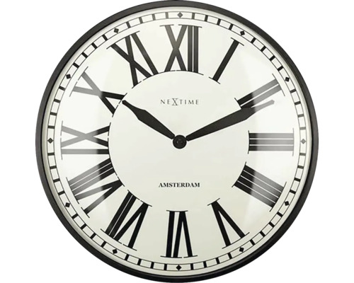 Nástenné hodiny NeXtime New Amsterdam Ø40 cm