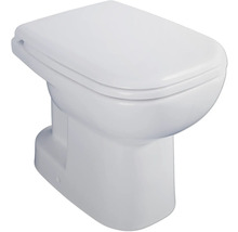 Stojace WC DURAVIT DuraHome otvorený splachovací kruh vr. WC dosky 40260100A1