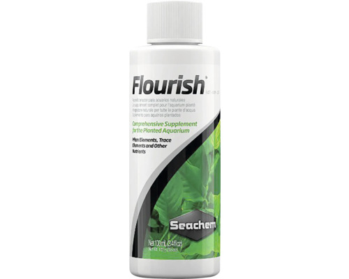 Hnojivo pre akváriové rastliny komplexný doplnok Seachem Flourish 100 ml