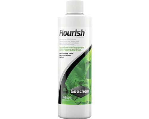Hnojivo pre akváriové rastliny komplexný doplnok Seachem Flourish 250 ml
