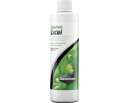 Hnojivo pre akváriové rastliny kvapalné Seachem Flourish Excel 250 ml Seachem Flourish Excel hnojivo pre rastliny vo fľaši