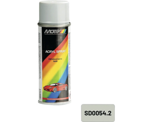 Sprej Motip Acryl s ukážkou farby