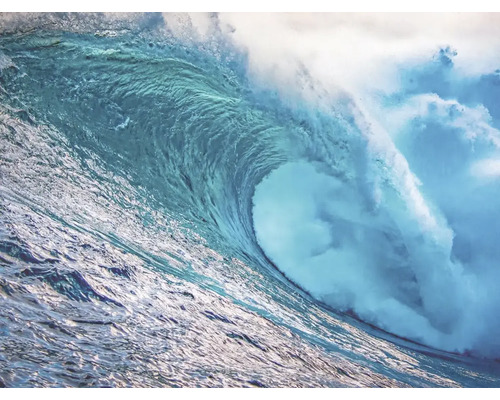 Vliesová fototapeta na stenu ML1301 3,71x2,8 m Lámajúca sa vlna v oceáne.