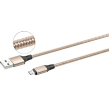Kábel USB na Micro-USB s textilným opletením