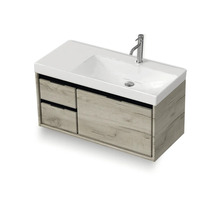 Skrinka pod umývadlo s dvoma zásuvkami a umývadlom