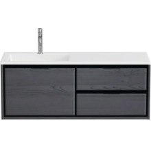 Skrinka pod umývadlo s dvomi zásuvkami a umývadlom