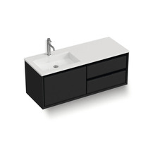 Skrinka pod umývadlo s umývadlom, batériou a zásuvkami