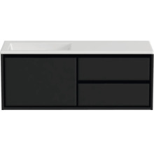 Skrinka pod umývadlo s dvoma zásuvkami a jednými dvierkami