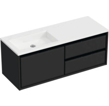 Skrinka pod umývadlo s umývadlom a dvoma zásuvkami