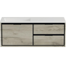 Skrinka pod umývadlo s dvomi zásuvkami a umývadlom