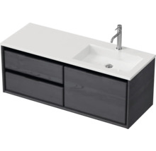 Skrinka pod umývadlo s umývadlom a dvoma zásuvkami